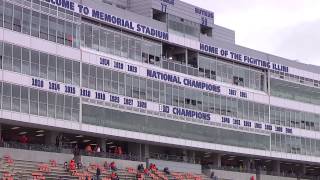 Field Pass  Wisconsin at Illinois [upl. by Holsworth]