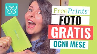 FREEPRINTS Stampe Fotografiche GRATIS ogni mese [upl. by Anirbas]