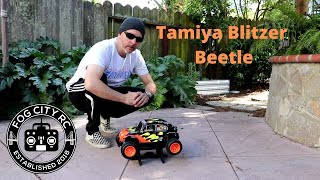 Tamiya Blitzer Beetle Unbox Build and Quick Rip [upl. by Airdni]