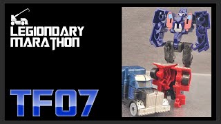 Legends Class Optimus Prime  Transformers 2007  Legiondary Marathon S5E04 [upl. by Ainegue945]