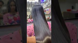 Temporary straightening  hair Smoothning  Firdos beauty salon [upl. by Attenal]