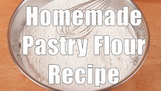 How to make Pastry Flour using Allpurpose and Cake flour [upl. by Nylidnam]