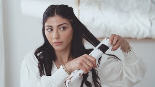 Curling Hair With a Flat Iron  T3 [upl. by Tamqrah]