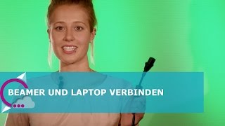 Beamer und Laptop miteinander verbinden  so gehts [upl. by Osbert414]