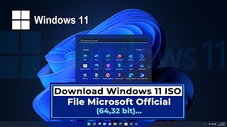 How To Download Windows 11 ISO File Microsoft Official 6432 bit [upl. by Mccoy636]