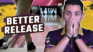 Release amp Follow Through  How to Improve Your Bowling Average from 180 to 220 in Just 1 Week Day 3 [upl. by Bendix]