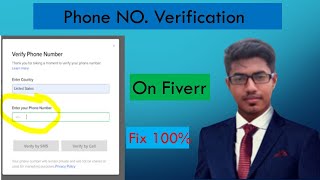 Phone Number Verification in Fiverr not Working 2023  Very Easy Solution [upl. by Raven375]