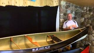 H20 Prospector 164 Canoe Review [upl. by Atiuqel]