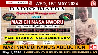 Mazi Chinasa Nworu Live Broadcast Today Wednesday 1st May 2024  Biafra Media [upl. by Fletch]