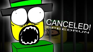 Notive Speedruns His Cancelation Animation [upl. by Carrnan9]