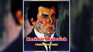 Kazimir Malevich Famous Painting  Russian Art [upl. by Ahsia]