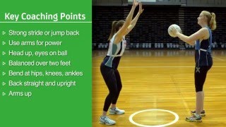 Netball Defending Skills [upl. by Eleynad]