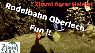 Rodelbahn Oberlech am Arlberg  Die lustigste Rodelbahn der Welt lechZürsGoPro [upl. by Euhsoj]