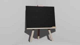 Blackboard Chalk and Duster with Stand in Classroom  Check Description Below [upl. by Liagaba]