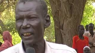 Achueng Tribe Dinka Ngok Chiefdom Abyei National Border July 9 2011 Part 2 [upl. by Berke]