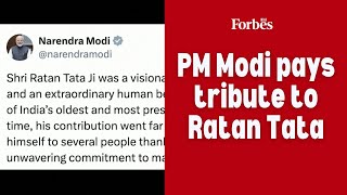 PM Modi pays tribute to Ratan Tata [upl. by Eseilanna]