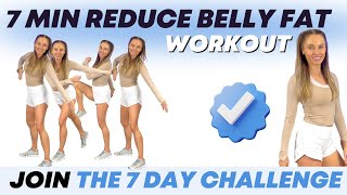 7 Minute Workout to Lose Belly Fat  Join the 7Day Challenge  Standing Workout  No Jumping [upl. by Tally]