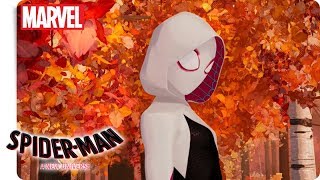 SPIDERMAN A New Universe  Teil 3 Das ist SpiderGwen Making Of  Marvel HQ Deutschland [upl. by Arvonio]