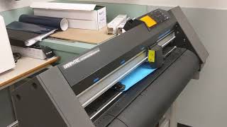 How to Create and Cut a Heat Transfer Vinyl TShirt Design with a Graphtec CE7000 [upl. by Macey]