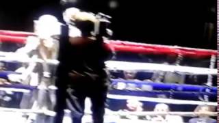 ESPN2 Leah Mellinger vs Fredia Gibbs Boxing Championship Fight Atlantic City [upl. by Buckingham]