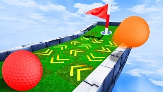 BIGGEST EVER TROLL HOLE  Golf It [upl. by Adnawal]