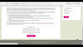 How to submit your final exam  UoPeople Moodle [upl. by Yadroc519]