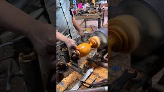 My Woodturning Show Clip wood woodturning carpentry [upl. by Aicilef795]