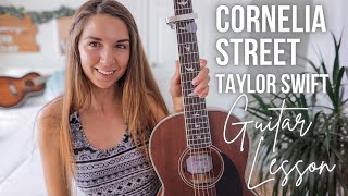 Cornelia Street  Taylor Swift  Guitar Tutorial Live from Paris  album version [upl. by Katee]