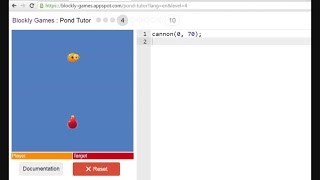 Blockly Games Pond Tutor Level 4 [upl. by Alrak]