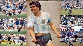 Facing the Defending Champions ☆ Ultimate Maradona 86 vs Italy 720p [upl. by Nywled]