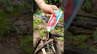 Survival Skills Styrofoam vs Gasoline bushcraft skills lifehacks outdoors diy fireworks [upl. by Nithsa]