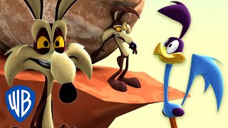 Looney Tunes  Coyote and the Boulder  WB Kids [upl. by Aniryt823]