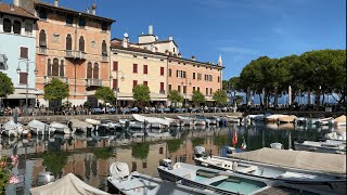 Desenzano del Garda Italy Walking Tour  Scenic Views of a Lake Garda [upl. by Aer]