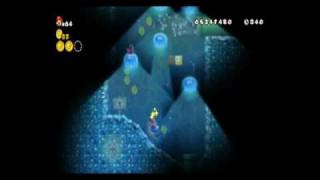 New Super Mario Bros Wii  Star Coin Location Guide  World 84  WikiGameGuides [upl. by Lekcim]