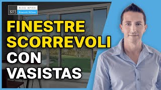 Finestre scorrevoli con vasistas ovvero con apertura a ribalta [upl. by Nitsid]