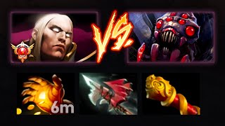 INVOKER vs quotSCARYquot BROODMOTHER MID  Dota 2 Invoker [upl. by Ahsatak]