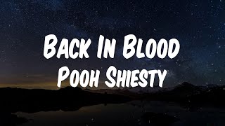 Pooh Shiesty  Back In Blood feat Lil Durk Lyric Video [upl. by Layney]