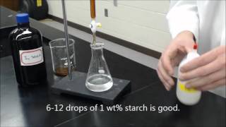 Lab8 vitamin C and iodine titration [upl. by Medeah]