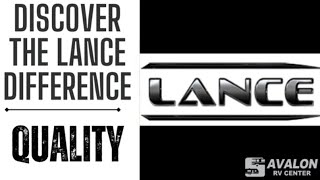 LANCE CAMPERS  QUALITY COMES FIRST [upl. by Namolos]