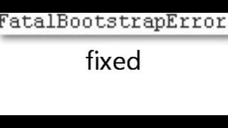 How to fix minecraft bootstrapfatal error in minecraft launcher 137 through182 [upl. by Aissat]