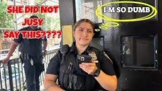 TURN OFF YOUR CAMERA 📷 NOPE id refusal first amendment audit [upl. by Ekram]