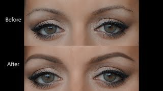 5 Minutes to Perfect Eyebrows  how I fill in and shape my thin overplucked eyebrows [upl. by Meave]