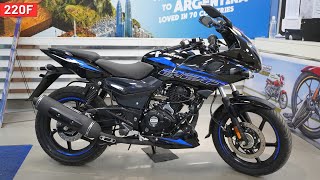 Bajaj Pulsar 220F New Model 2024 Detailed Review  6 New Updates  On Road Price amp Colors [upl. by Raviv]