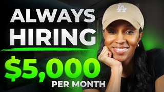 5 Best Work from Home Jobs w NO Experience 2024 [upl. by Ryhpez28]