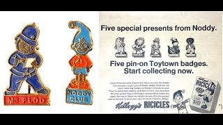 Ricicles Noddy amp Friends Club Badges amp Advert 196266 [upl. by Thurstan642]