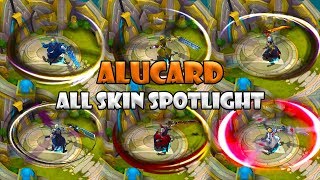 Mobile Legends Alucard All Skin Spotlight [upl. by Griffie393]