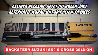 ASLINYA BELASAN JUTA Racksteer BARU Heiker untuk Suzuki SX4 SCross 2016ON Bonus Long Tie Rod [upl. by Dihaz506]