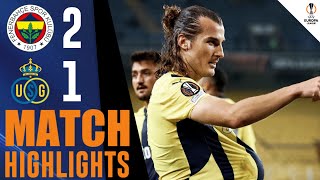 FENERBAHCE vs ROYALE UNION 2 1  CAGLAR GOAL  UEL Match  09262024 [upl. by Lenzi390]