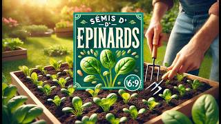 🍃Quand et Comment Semer les Epinards dHiver🌱Conseils pour Réussir votre potager dhiver 👩‍🌾 [upl. by Rednav]