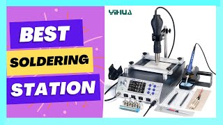 YIHUA 853AAA Programming Welding Station [upl. by Muhcon973]